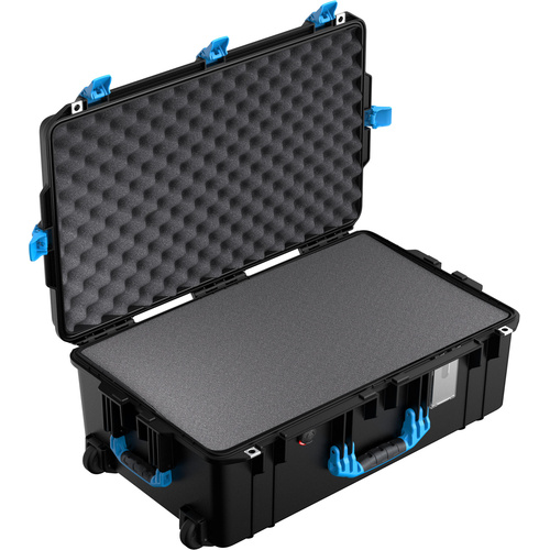 Pelican 1595 Air Case (Black/Blue, With Foam)