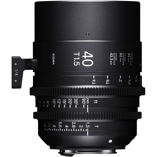 Sigma 40mm T1.5 FF High-Speed Prime Lens (Sony E, Feet)
