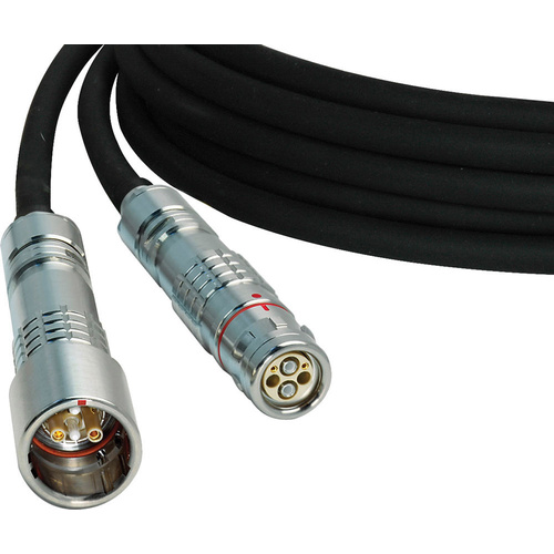 Camplex LEMO FUW Male to LEMO PUW Female Indoor Studio Fiber Camera Cable (15')