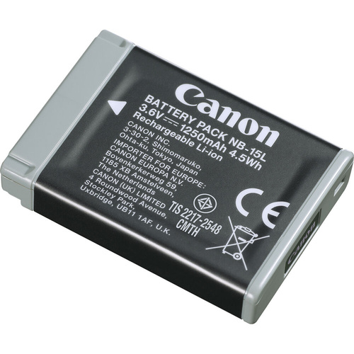 Canon NB-15L Battery (1250mAh)