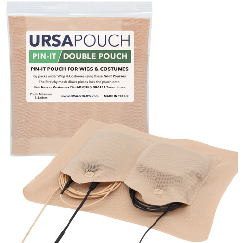 Ursa Pin-It Double Pouch (Caramel)