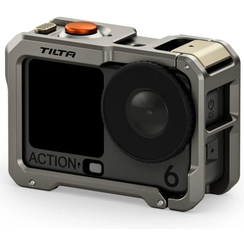 Tilta Full Camera Cage for DJI Osmo Action 6 (Titanium Gray)