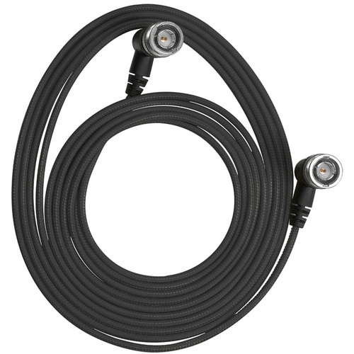 Kondor Blue Ultra-Thin 6G-SDI Right-Angle BNC Cable (3m, Raven Black)
