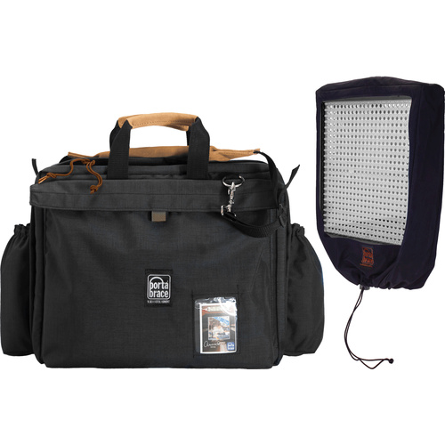 Porta Brace LPB-LED2 Carrying Case for Multiple Lite Panels 1X1 (Midnight Black)