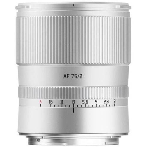 TTArtisan AF 75mm f/2 Lens (Nikon Z, Silver)