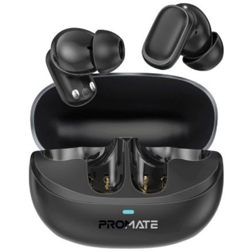 Promate Lush Pro In-ear HD TWS BT Earbuds Intellitouch & 400mAh Charging Case