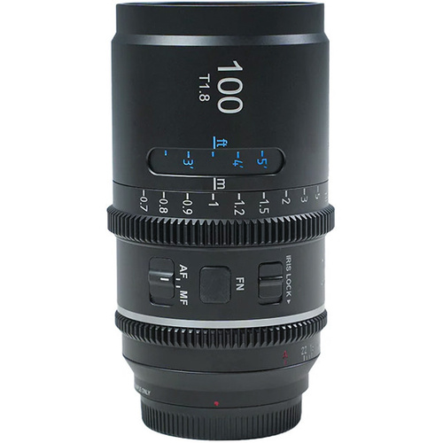 SIRUI Astra 100mm T1.8 1.33x Full-Frame AF Anamorphic Cine Lens (Nikon Z, Blue Flare)