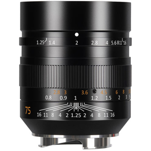 7Artisans 75mm f1.25 II Full-Frame Lens (Leica M)