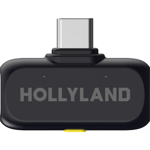 Hollyland LARK A1 Wireless Plug-In Receiver with USB-C Connector for Mobile Devices (Space Gray, 2.4 GHz)