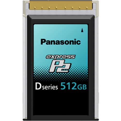 Panasonic 512GB D-Series expressP2 Memory Card