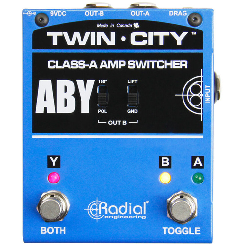 Radial Twin-City Active Amp Switcher