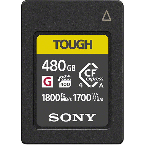 Sony 480GB CFexpress 4.0 Type A TOUGH Memory Card
