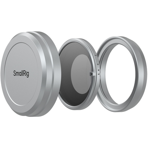 SmallRig 5391B Magnetic VND Filter ND2 - ND32 for FUJIFILM X half (Silver)