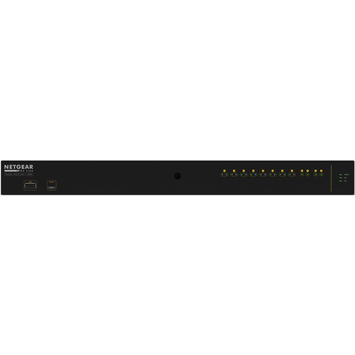 Netgear AV LINE 8X1G PoE+ 125W 2X1G and 2XSFP Managed Switch