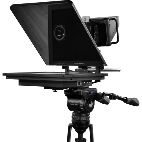 Prompter People Proline Plus 17" HB Teleprompter with 17" Reversing Monitor with Hard Case
