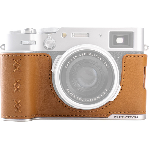 PGYTECH Leather Camera Case for FUJIFILM X100 VI (Clay Brown)