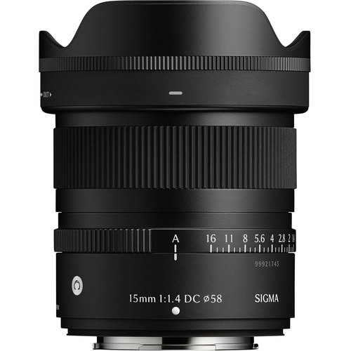 Sigma 15mm f/1.4 DC Contemporary Lens (FUJIFILM X)