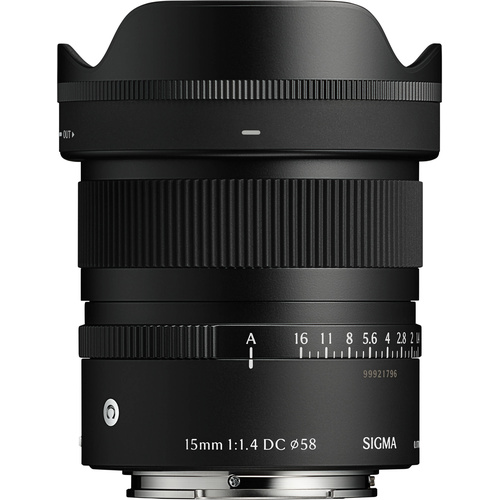 Sigma 15mm f/1.4 DC Contemporary Lens (Sony E)