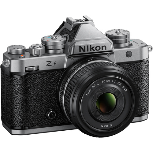Nikon Zf Mirrorless Camera with 40mm Lens (Silver)