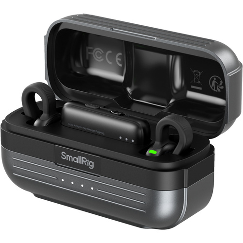 SmallRig 5717 S70-C2 Wireless Microphone with USB-C Adapter for Phones (Black)