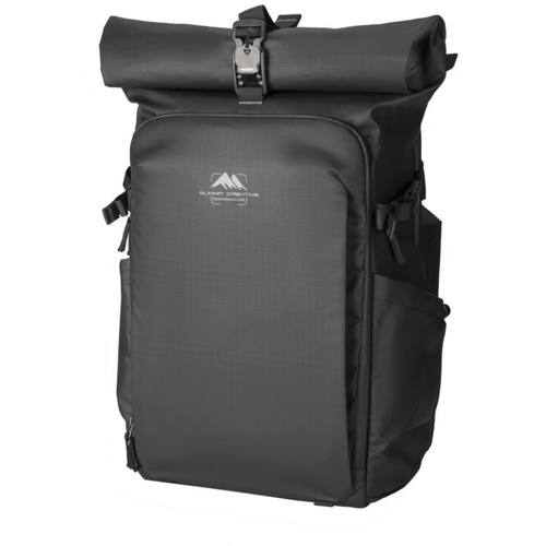 Summit Creative Large Metropolis 32L Roll Top Backpack (Black)