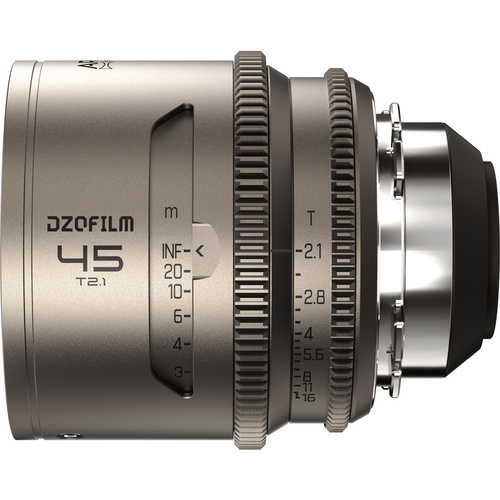 DZOFilm Arcana 45mm T2.1 Anamorphic Prime Lens (ARRI PL, Titanium, Meters)