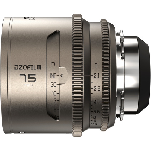 DZOFilm Arcana 75mm T2.1 Anamorphic Prime Lens (ARRI PL, Titanium, Meters)