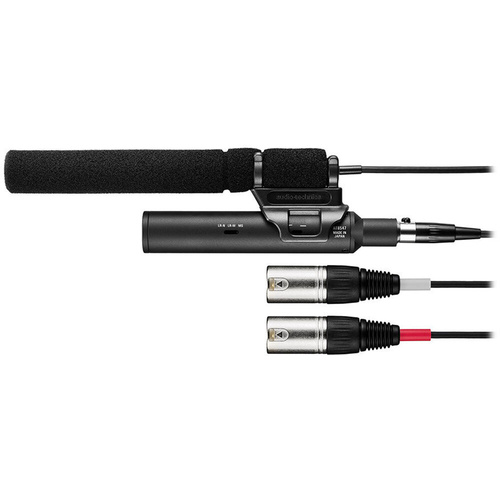 Audio-Technica BP350ST-UL MS Stereo On-Camera Cardioid Condenser Boundary Microphone