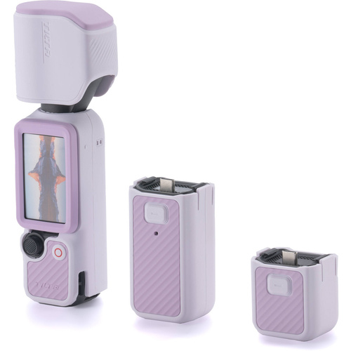 Tilta Silicone Protective Cover Power Kit for DJI Osmo Pocket 4 (Lilac Purple)