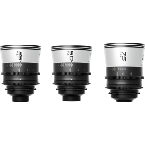 Blazar Viper T2.1 Full-Frame 1.5x Anamorphic 3-Lens Set (ARRI PL, Blue Flares)