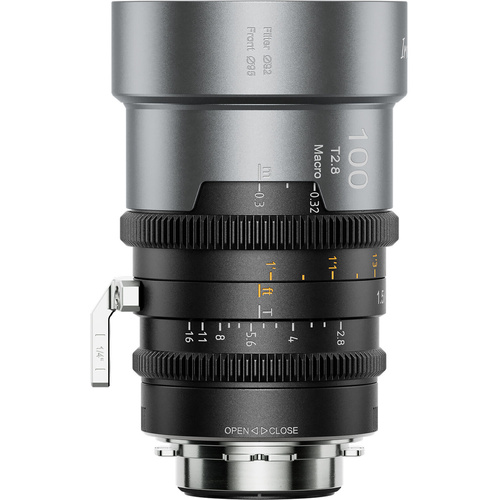 Sirui IronStar 100mm T2.8 Anamorphic 1.5x Lens (ARRI PL/Canon EF, Neutral Flare)