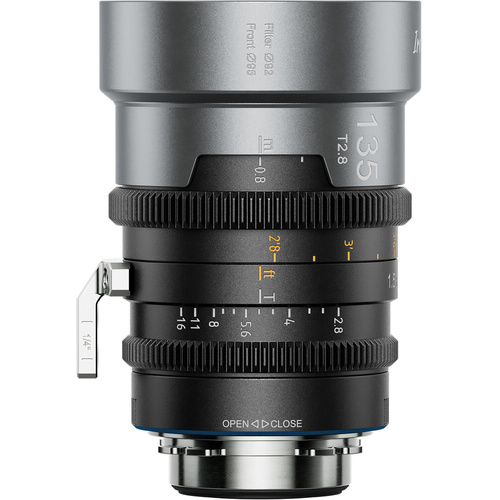 Sirui IronStar 135mm T2.8 Anamorphic 1.5x Lens (ARRI PL/Canon EF, Blue Flare)