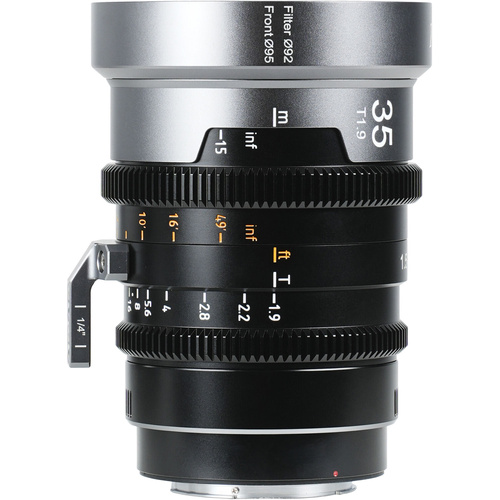 Sirui IronStar 35mm T1.9 Anamorphic 1.5x Lens (ARRI PL/Canon EF, Blue)
