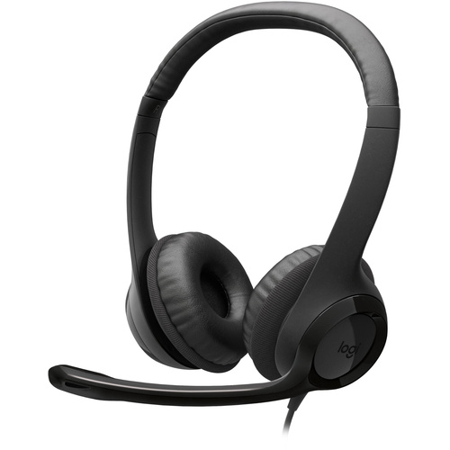 Logitech H390 USB-C Headset (Black)