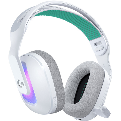 Logitech G G522 LIGHTSPEED Wireless RGB Gaming Headset (White)