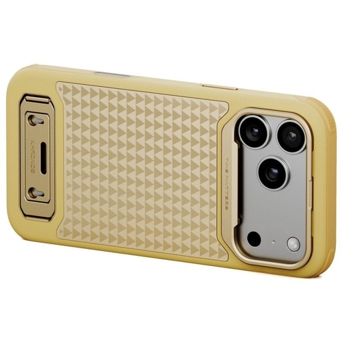 Tilta Khronos Lite x On the Roam iPhone 17 Pro Max Case (Gold)