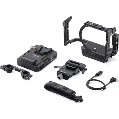 Tilta Camera Cage for Canon R6 V Power Kit (Black)