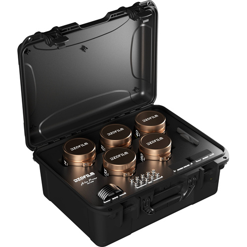 DZOFilm Arles Lustre T1.6 FF/VV Cinema Prime 5-Lens Kit (ARRI PL, Meters)