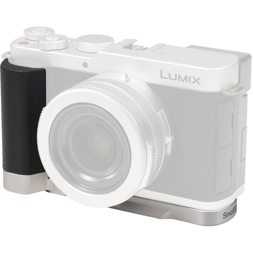 SmallRig 5701 L-Shaped Mount Plate Handle for Panasonic LUMIX L10 (Silver)