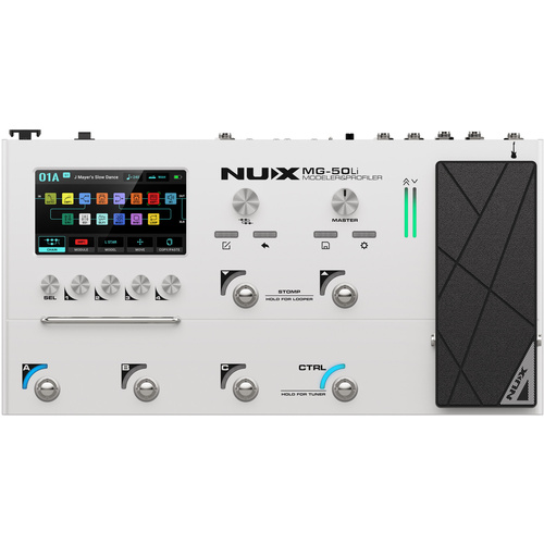 NUX MG-50Li Modeler & Profiler (White)