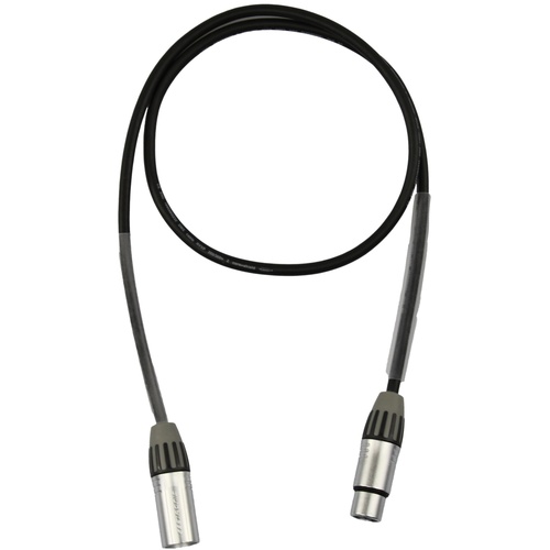 MDR 3-Pin DMX Cable (Black, 1m)