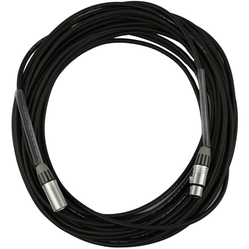 MDR 3-Pin DMX Cable (Black, 20m)