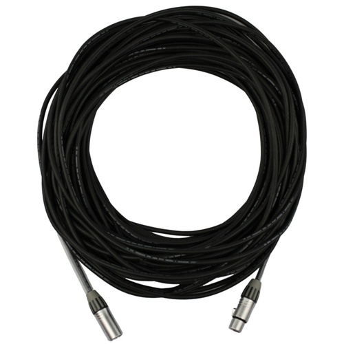MDR 3-Pin DMX Cable (Black, 30m)