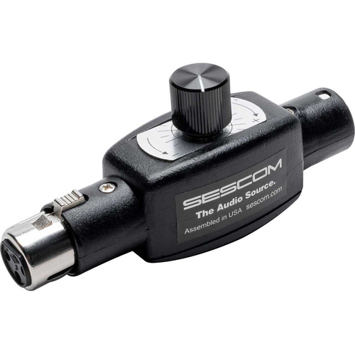 Sescom IL-LEVEL-IT 1-Channel Inline Balanced Audio Volume Control