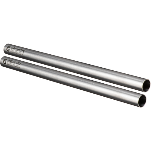 Bright Tangerine Drumstix 19mm Sterling Titanium Support Rods (38.1cm, Pair)