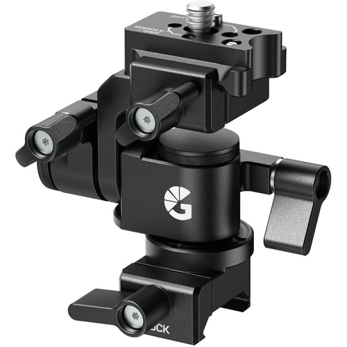 Bright Tangerine Monitor Mount for SmallHD Cine 5 Quick Release Kit (NATO Top, NATO Base)