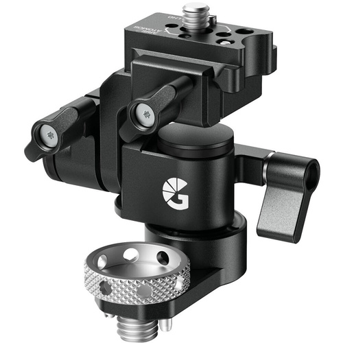 Bright Tangerine Monitor Mount Quick Release Kit for SmallHD Cine 5 (NATO Clamp Top, 3/8"-16 Base)
