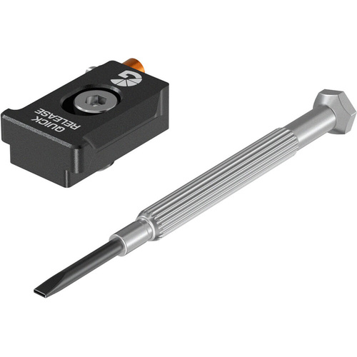 Bright Tangerine Quick Release NATO Rail