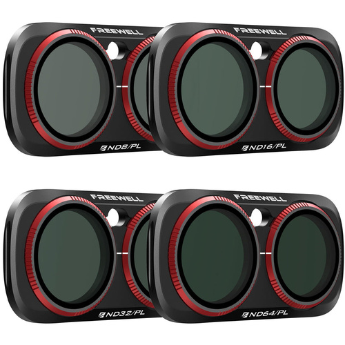 Freewell Bright Day Filters for Insta360 Luna Ultra (4 Pack)