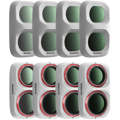 Freewell All Day Filters for Osmo Pocket 4P (8 Pack, White)